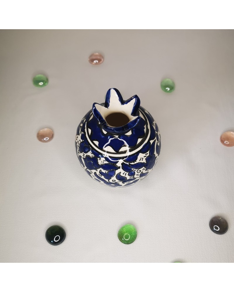 Vase grenade - céramique artisanale, décoration - Fipsouk / Le Philistin