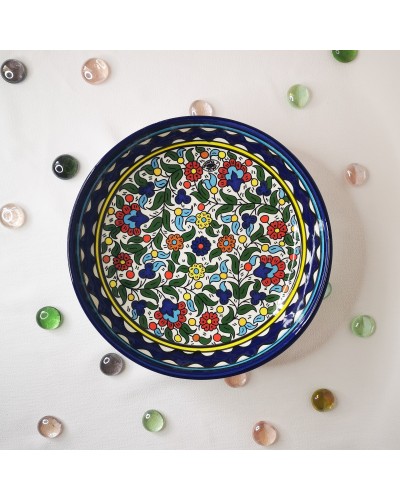 Grand bol de service - produit de Palestine / Qualité garantie