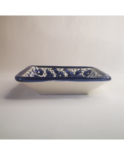 Plat carré 11cm en Céramique de Palestine