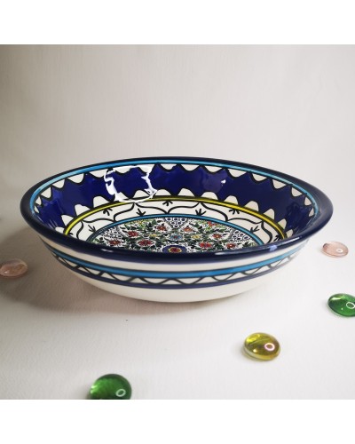 Assiette creuse grand format