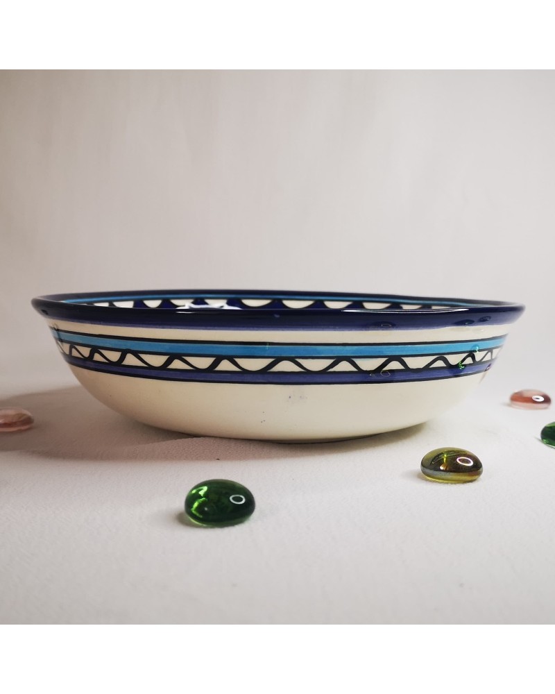 Assiette creuse grand format