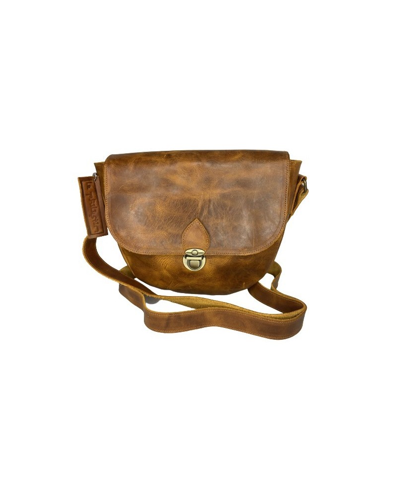 Sac à main en cuir de Palestine fabriqué à Hébron- Fipsouk - Le Philistin