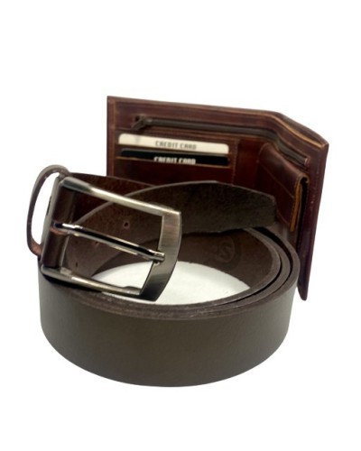 Idée cadeau Noël ! Portefeuille en cuir d'Hébron