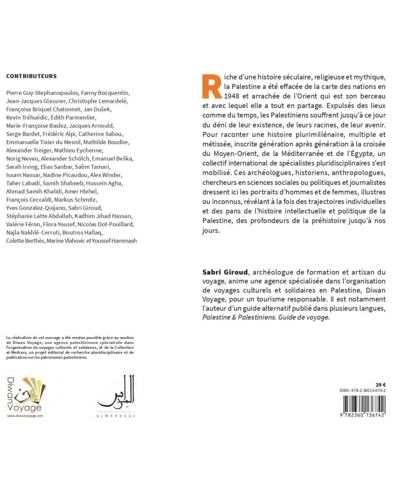 La Palestine en 50 portraits Sabri Giroud - Fipsouk - Philistin