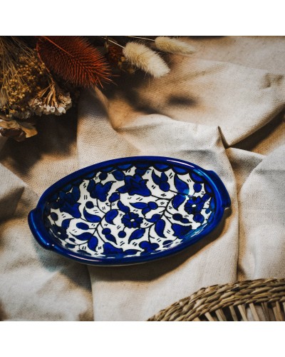 Plat ovale avec poignées - 17 cm