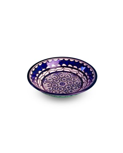 Saladier en céramique artisanale de Palestine (Hébron) – Ø18cm