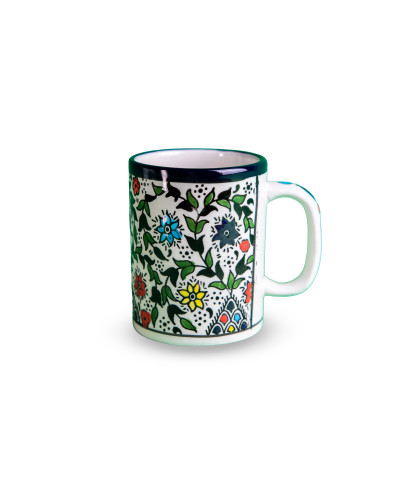 Mug en céramique artisanale de Palestine (Hébron)