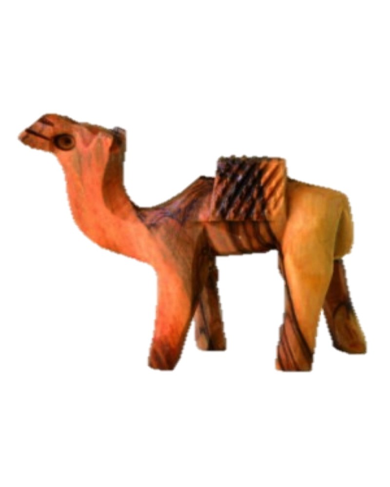 Chameau PF sculpté en bois d’olivier