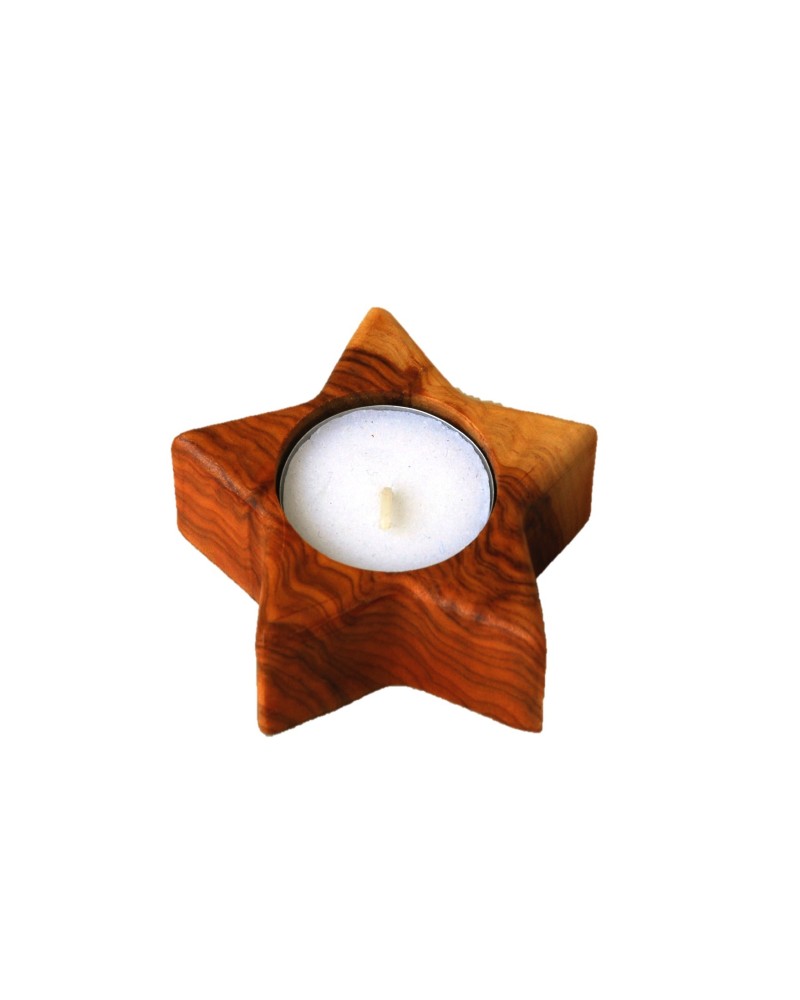 Bougeoir étoile 5 branches