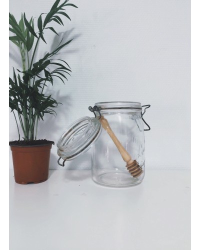 Cuillère à miel en bois d'olivier