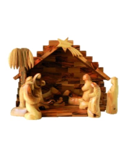 Crèche + personnage GF