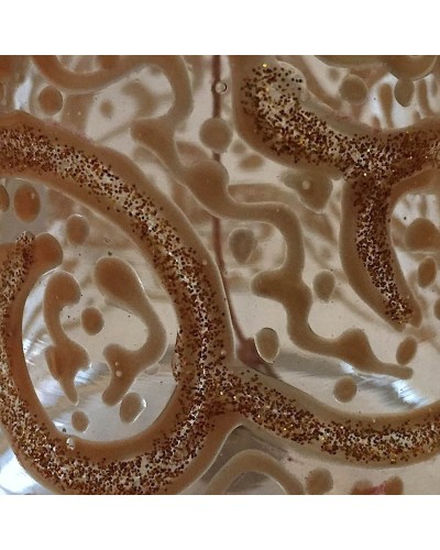 Cloche verre décoré PF