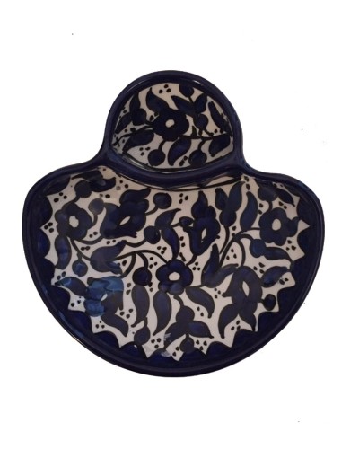 Plat à olives deux compartiments