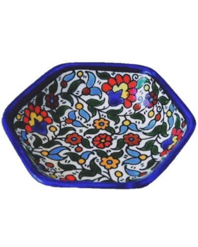 Plat hexagonal creux