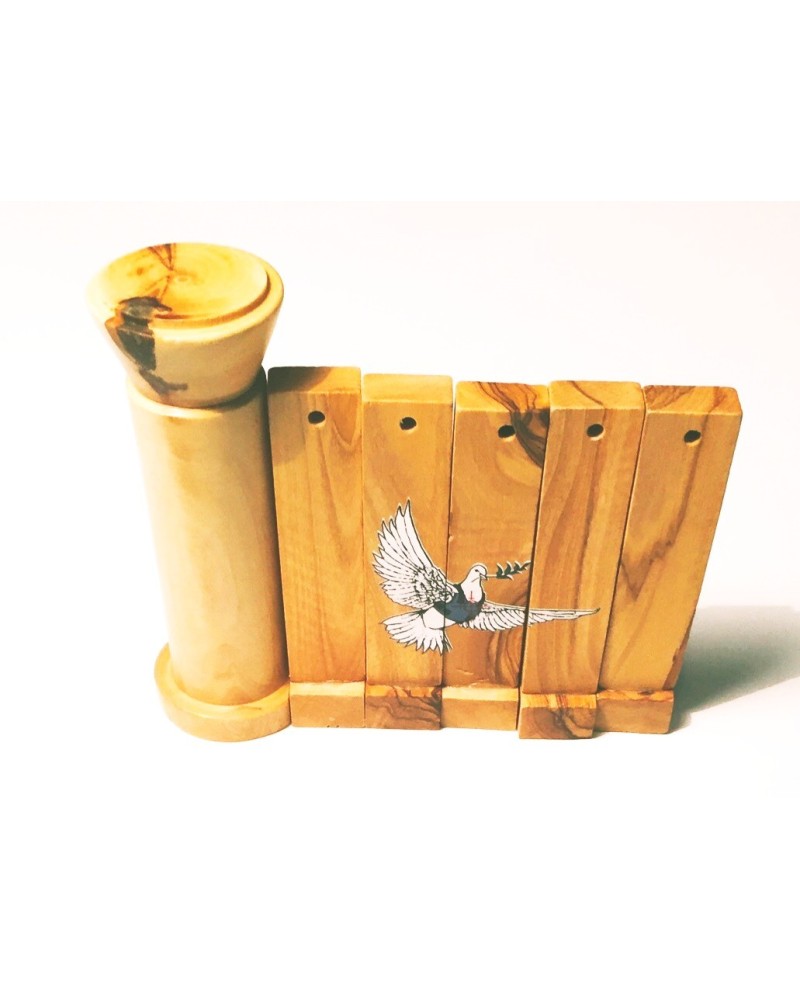 Mur de la paix en bois