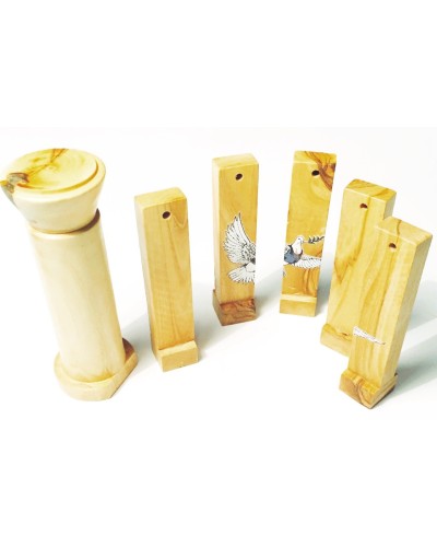 Mur de la paix en bois