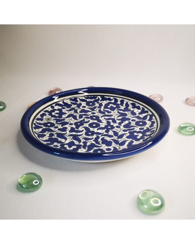 Assiette plate 13cm avec rebord