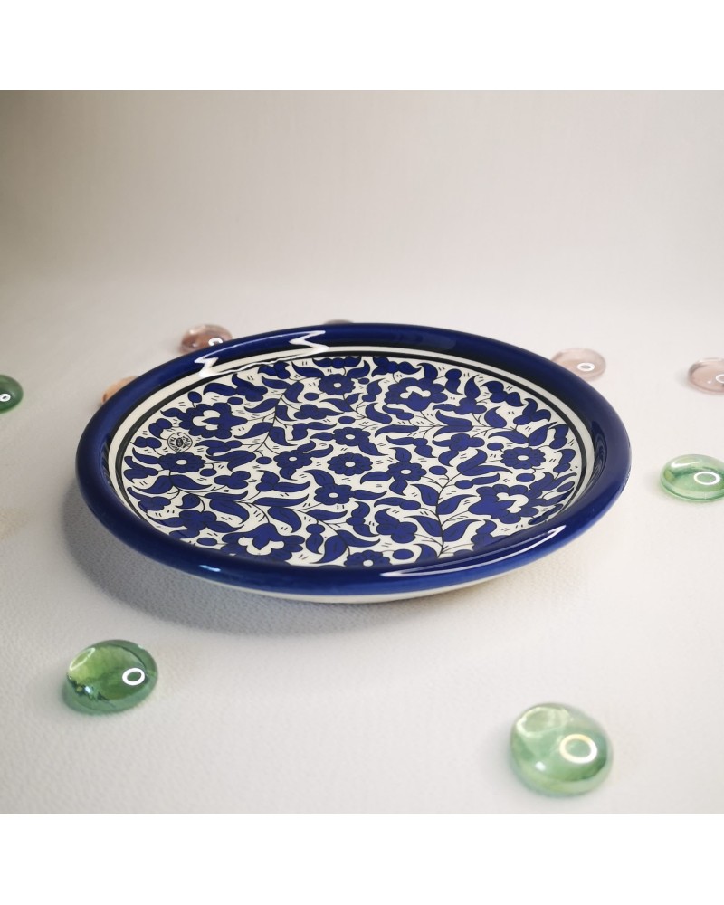 Assiette plate 13cm avec rebord