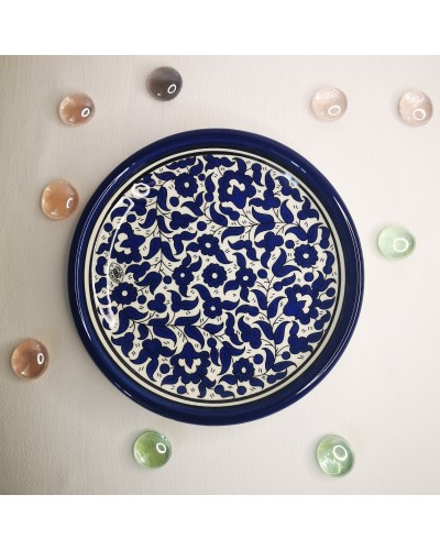 Assiette plate 13cm avec rebord