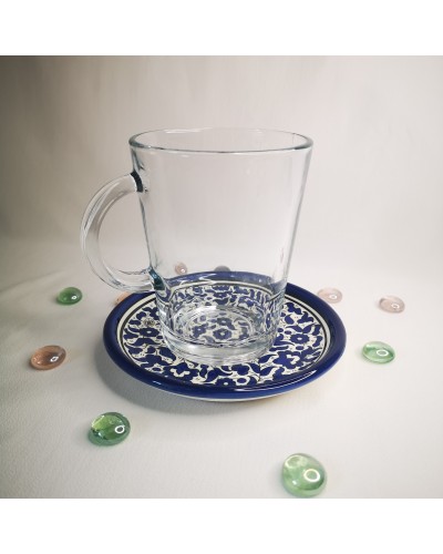 Assiette plate 13cm avec rebord