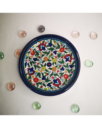 Assiette plate 13cm avec rebord